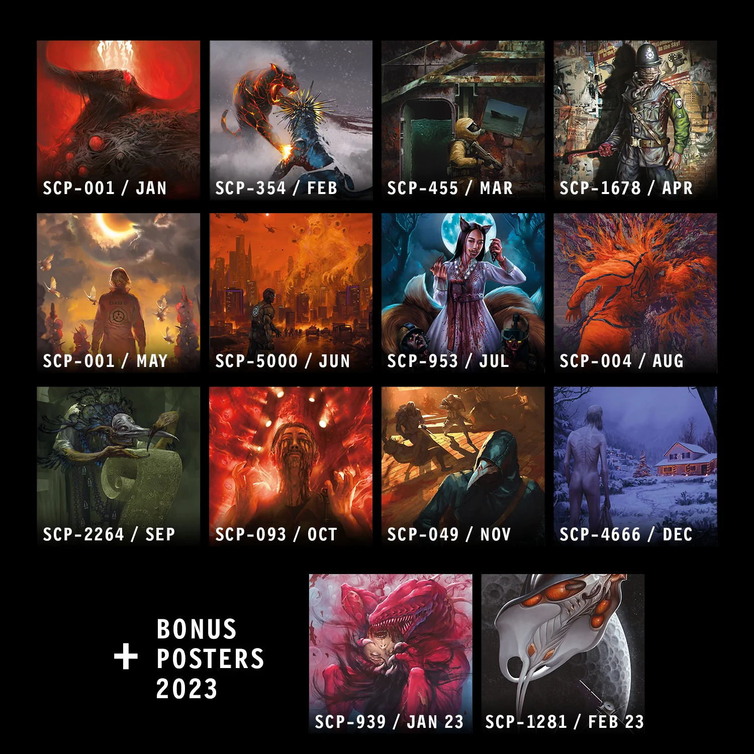 SCP Poster Set - Image 2
